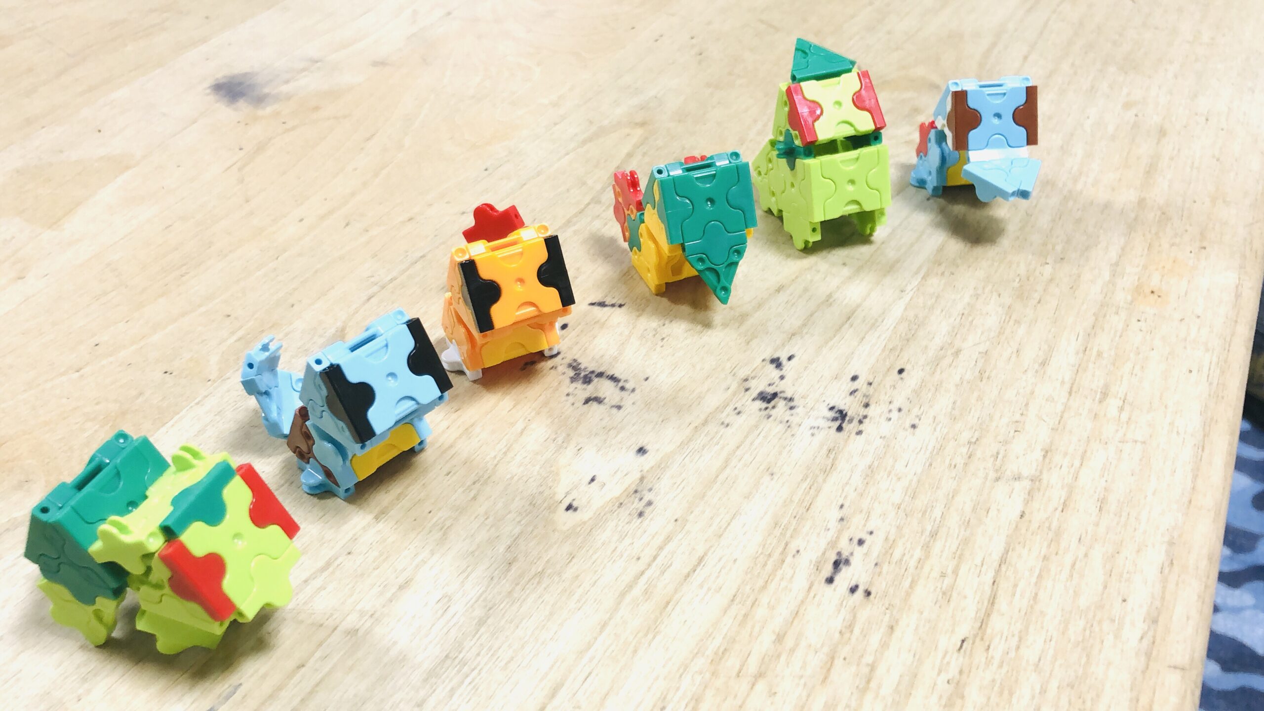 Laqでポケモン御三家を組み立ててみた もく大